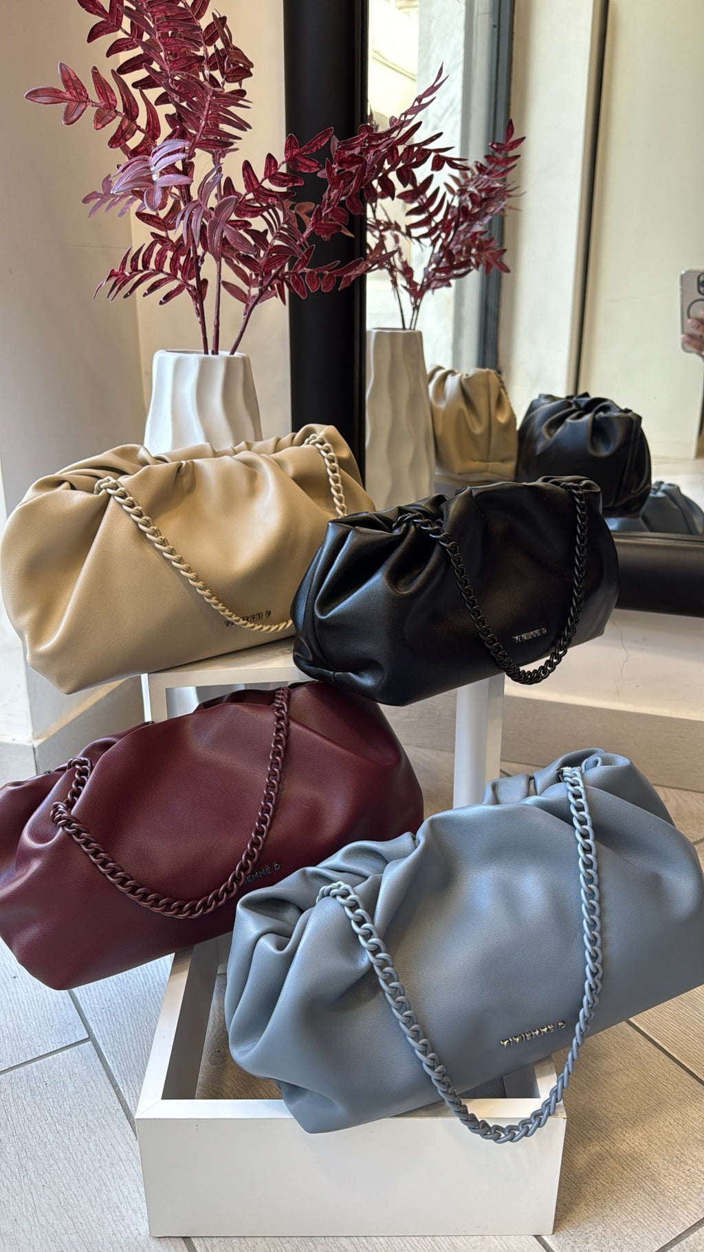 Borsa Vivienne D. Pop Ruffled