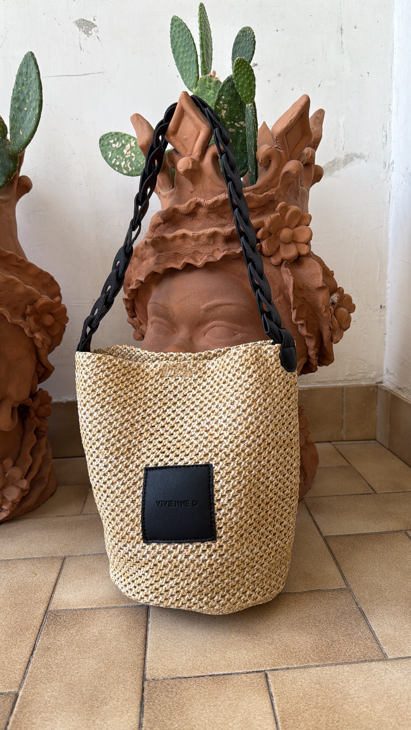 Borsa Vivienne D secchiello Beach Bags VBB279