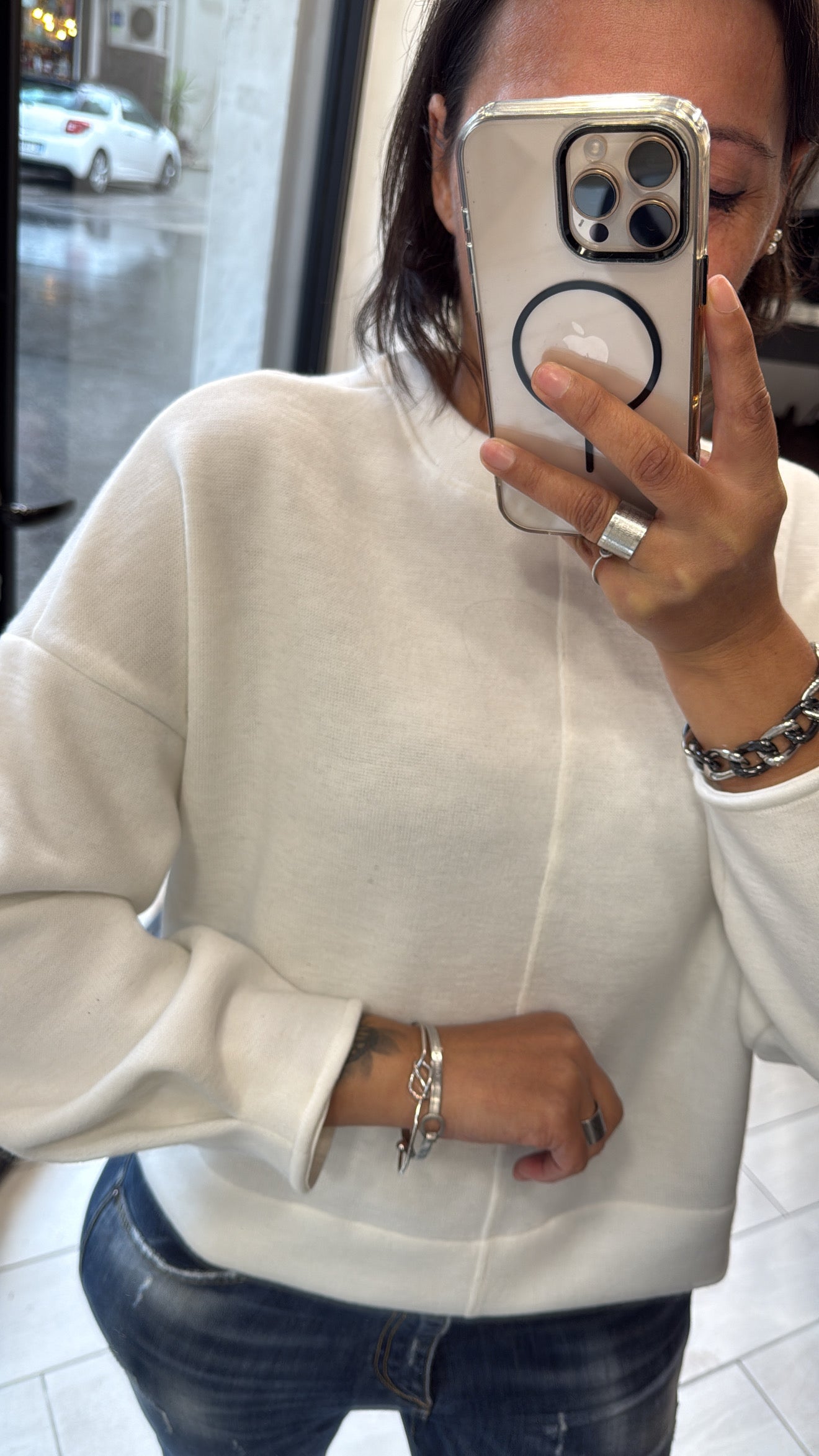 Maglia Olivia Grey