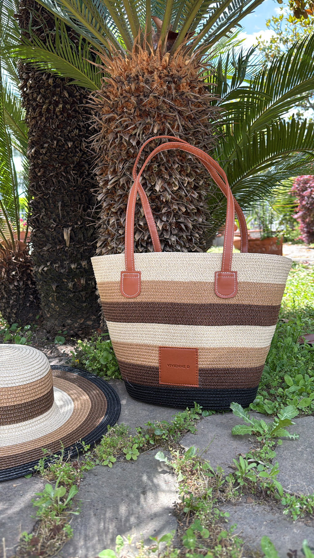 Set Beach Vivienne D Borsa+Cappello VBB274