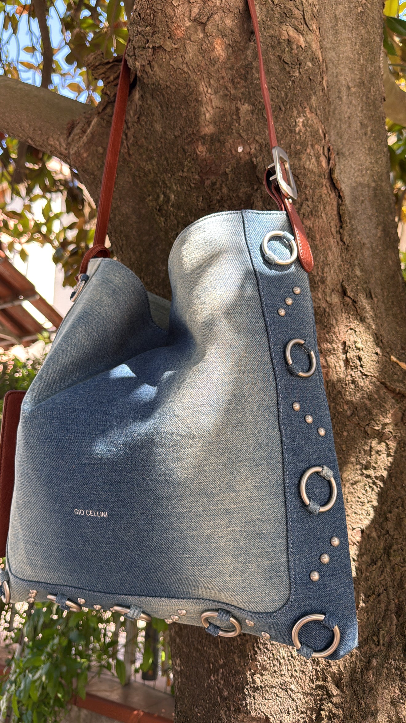 Borsa Gio Cellini Denim Shopper FF084