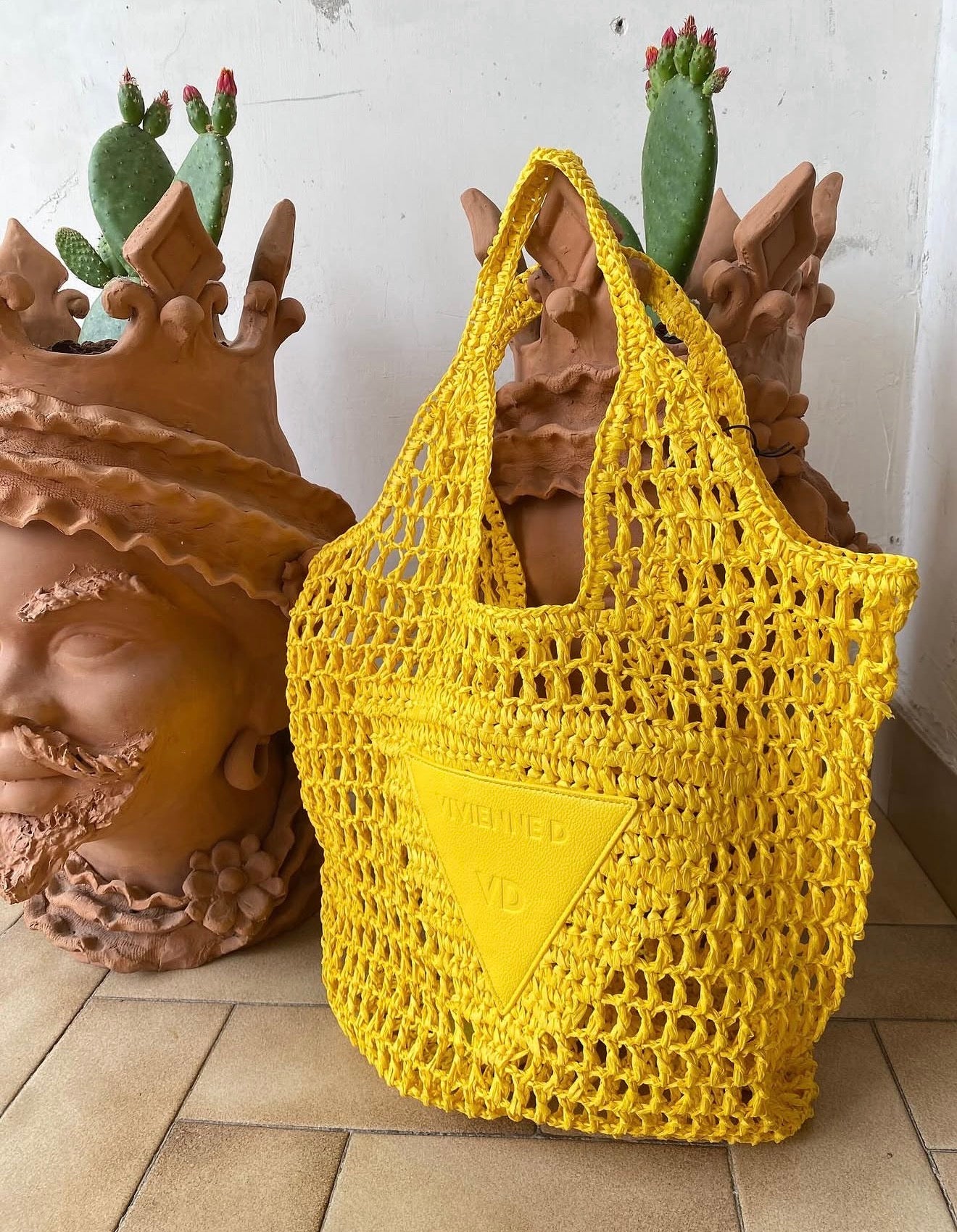 Borsa Vivienne D Summer Rafia V123