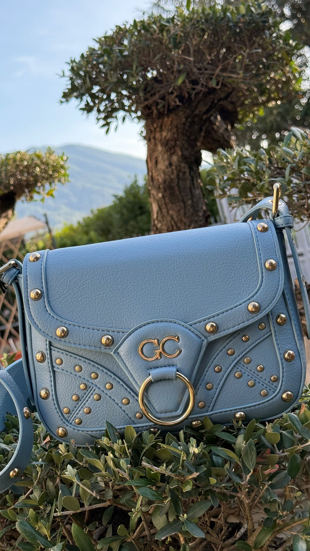 Borsa Gio Cellini Tracollina Borchie LL014