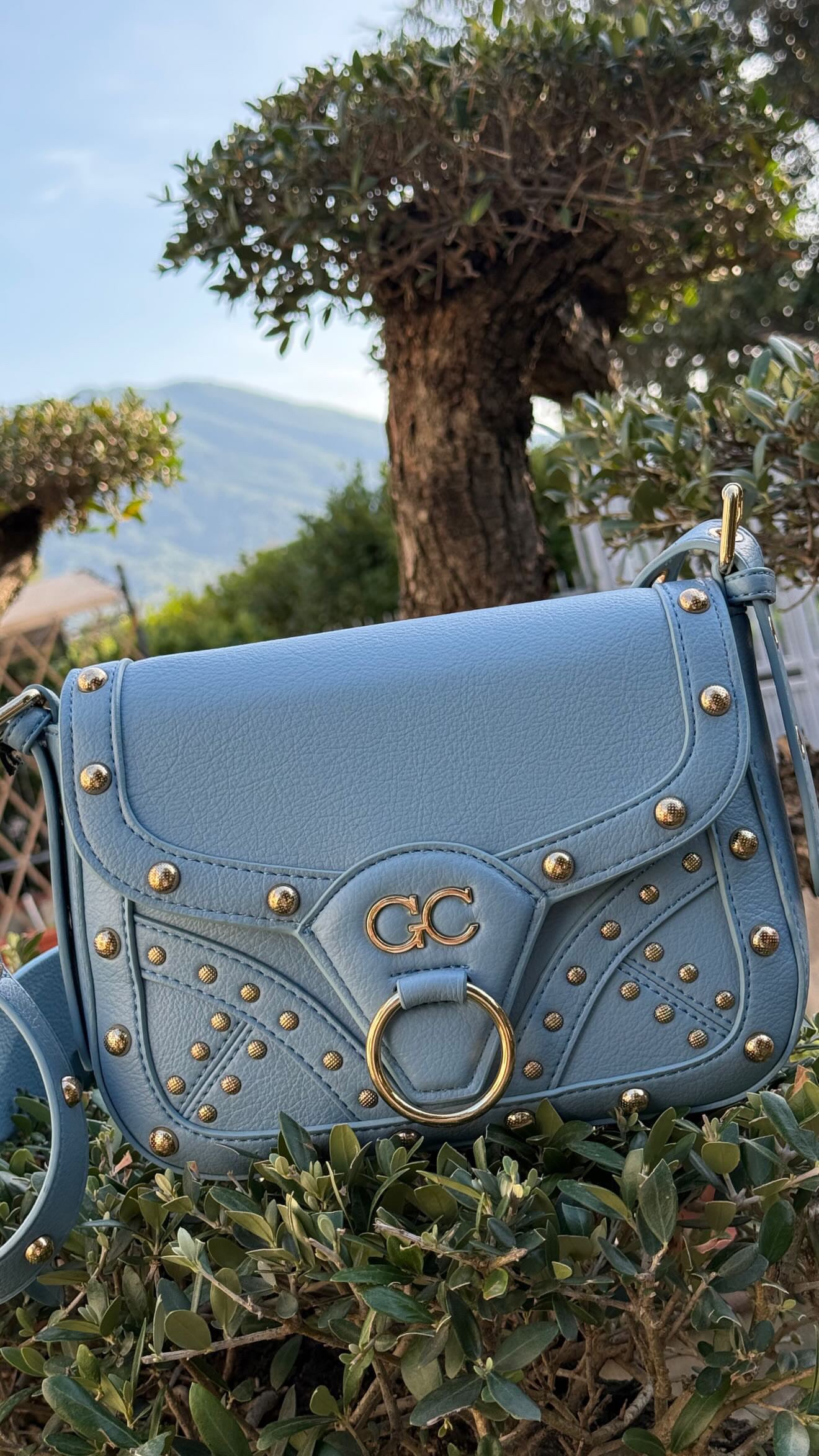 Borsa Gio Cellini Tracollina Borchie LL014
