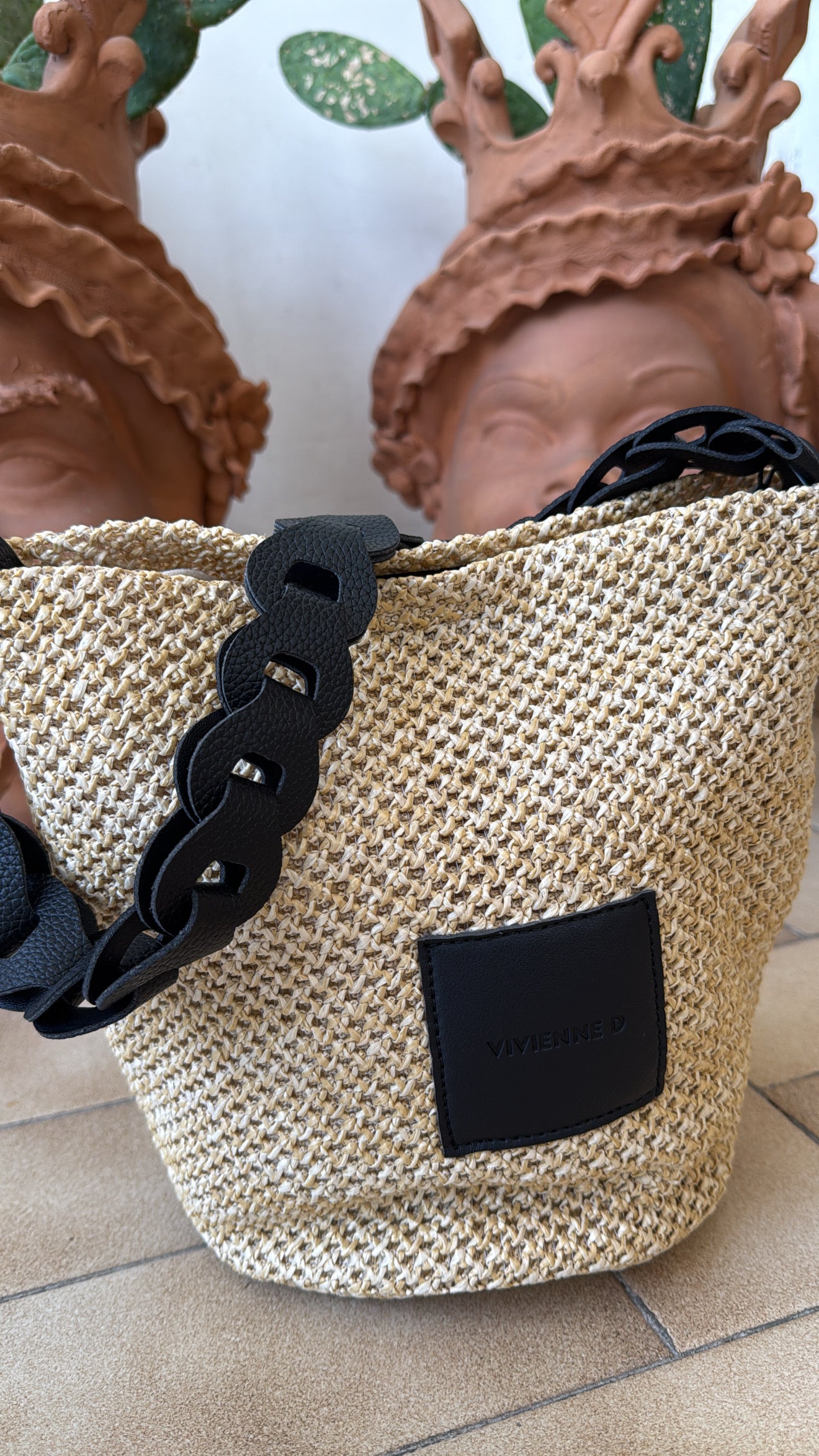 Borsa Vivienne D secchiello Beach Bags VBB279