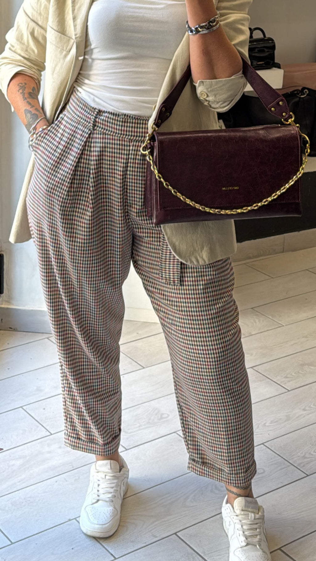 Pantaloni Jhenit Milano