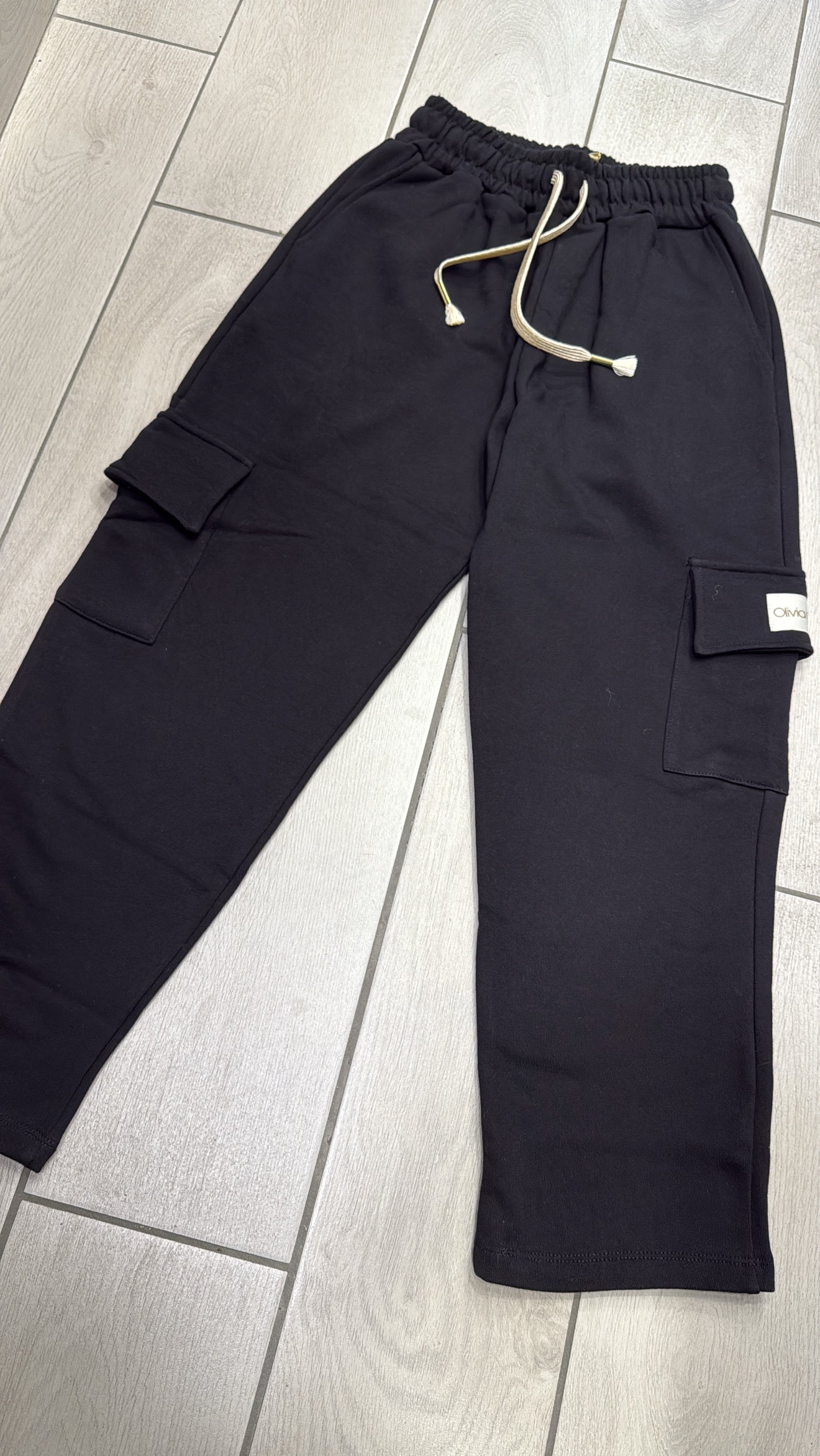 Pantalone Olivia Grey cargo