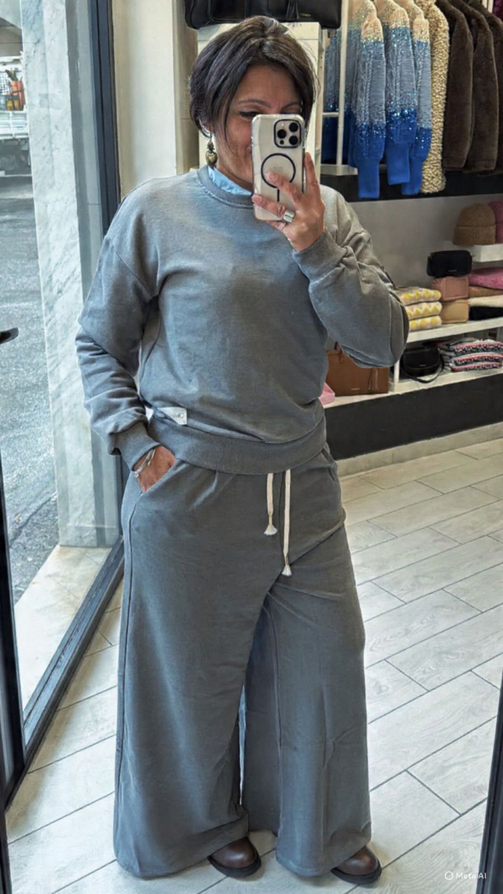 Pantatuta Olivia Grey Lidia