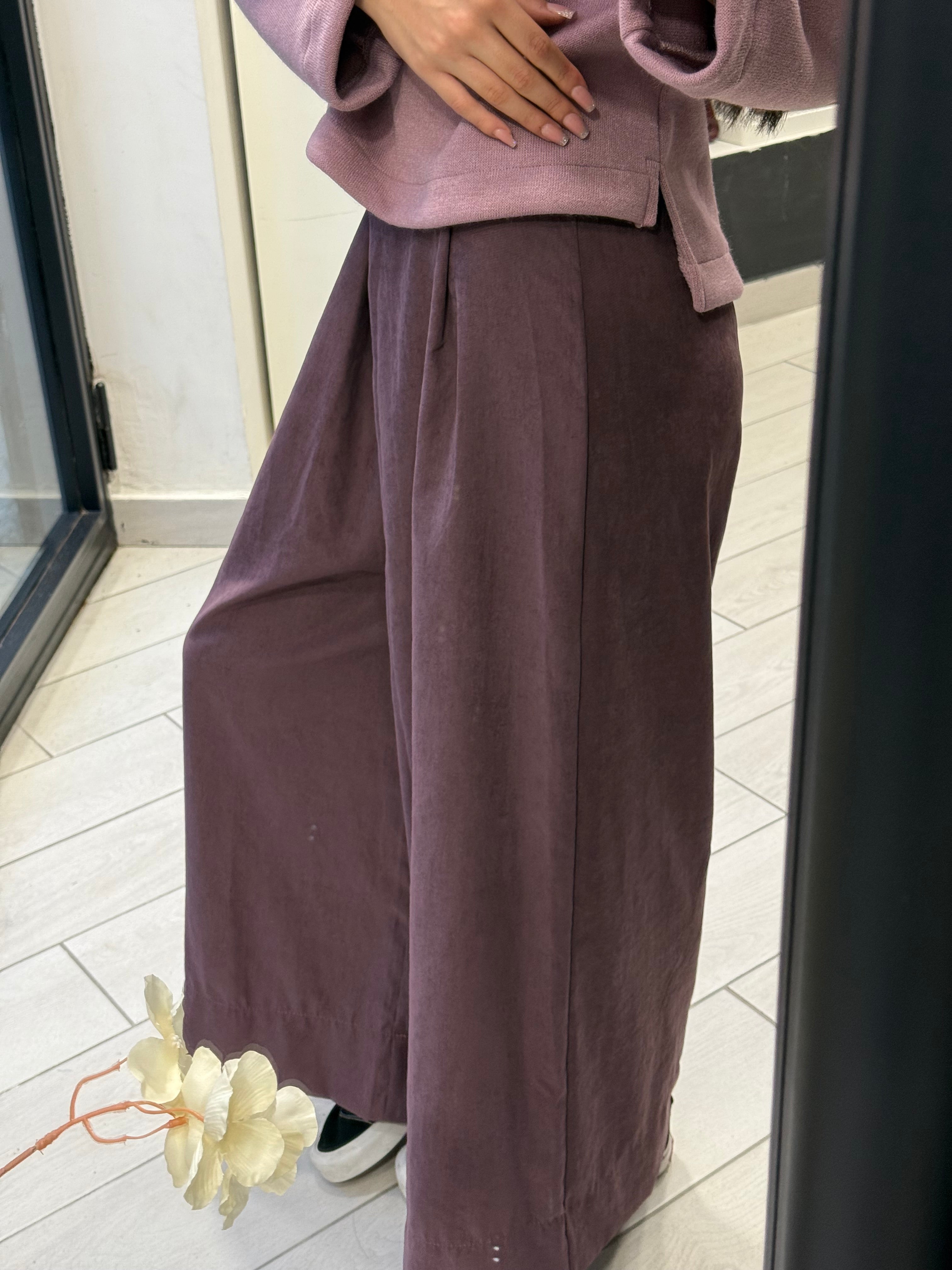 Pantaloni Olivia Grey