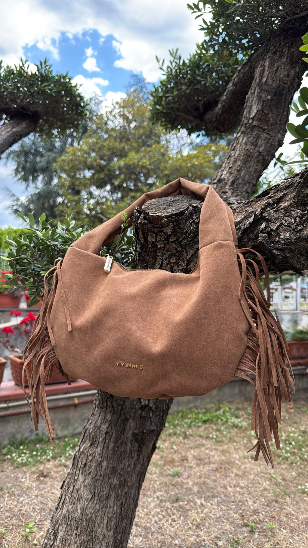 Borsa Vivienne D Frange Mini bag Boho VBO271