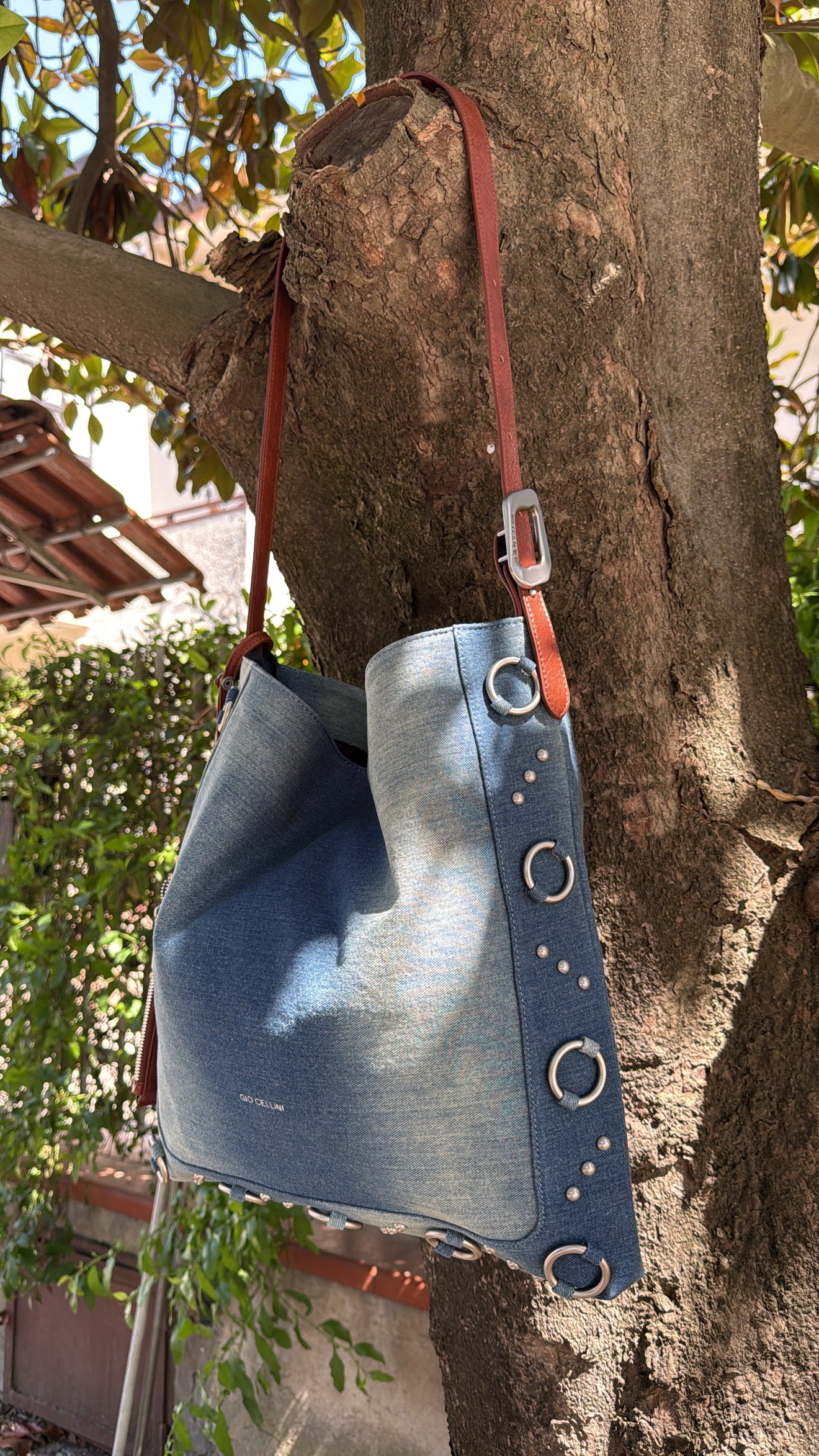 Borsa Gio Cellini Denim Shopper FF084