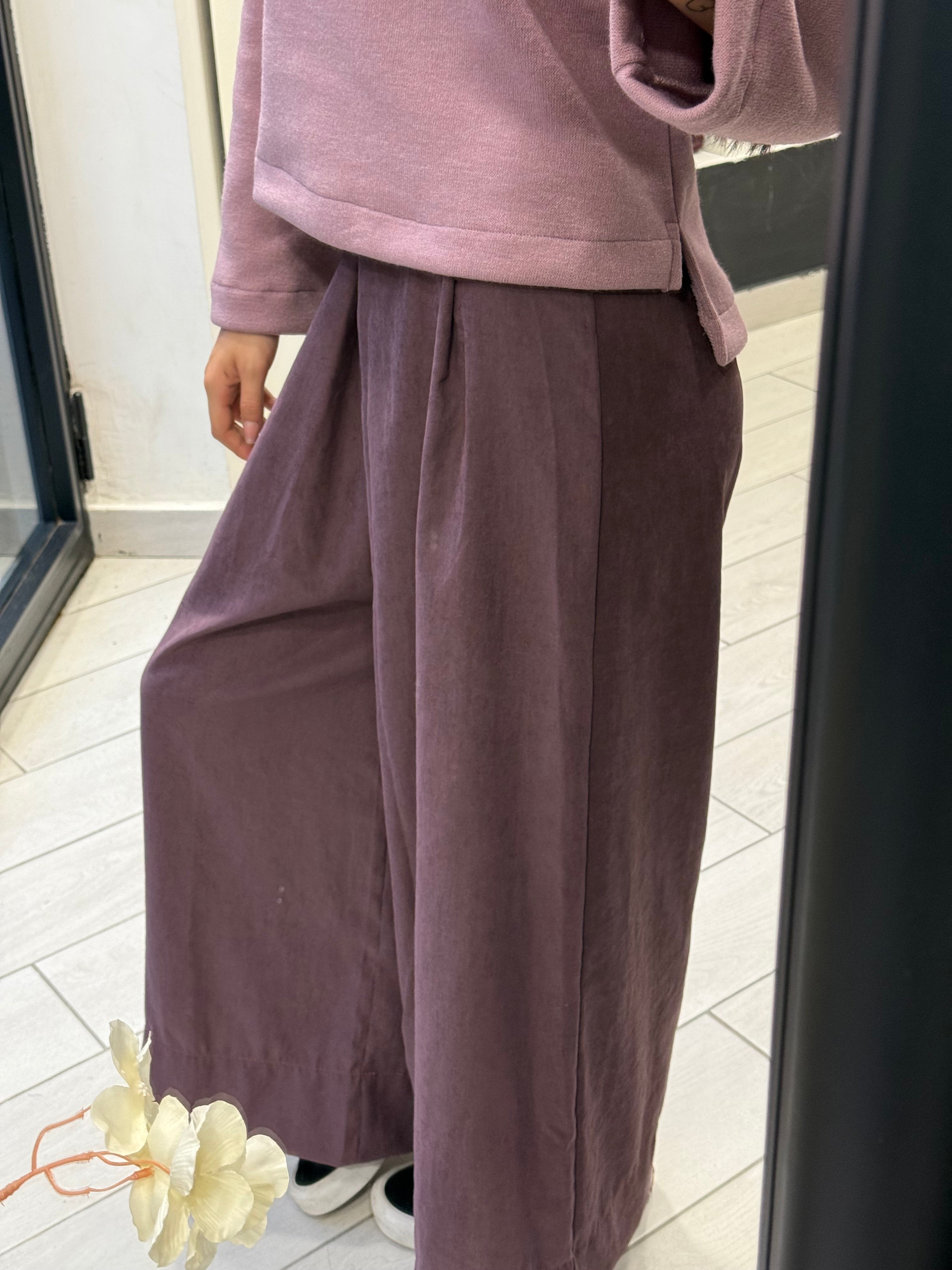 Pantaloni Olivia Grey