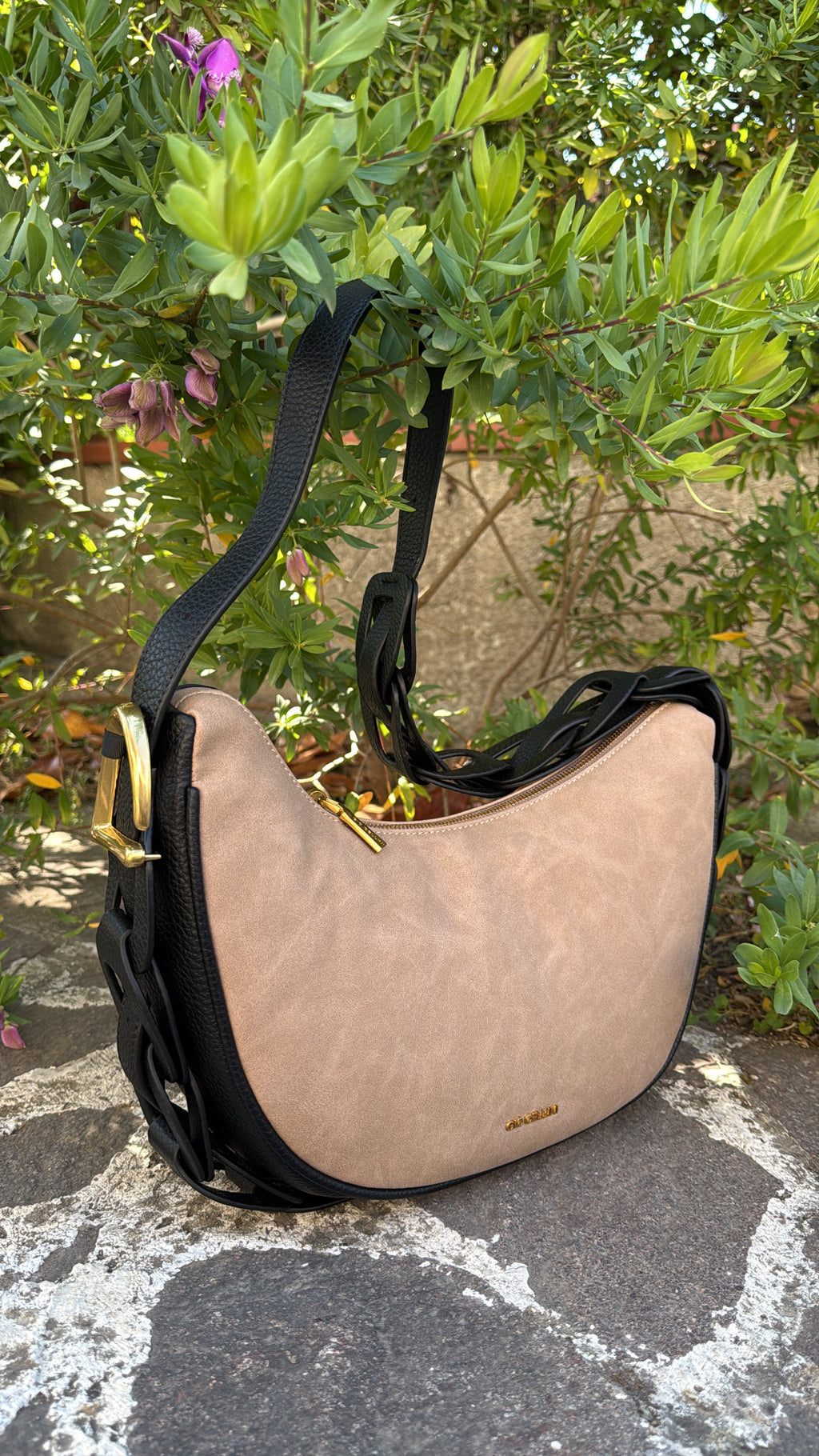 Borsa Gio Cellini MLuna Camoscio LL019