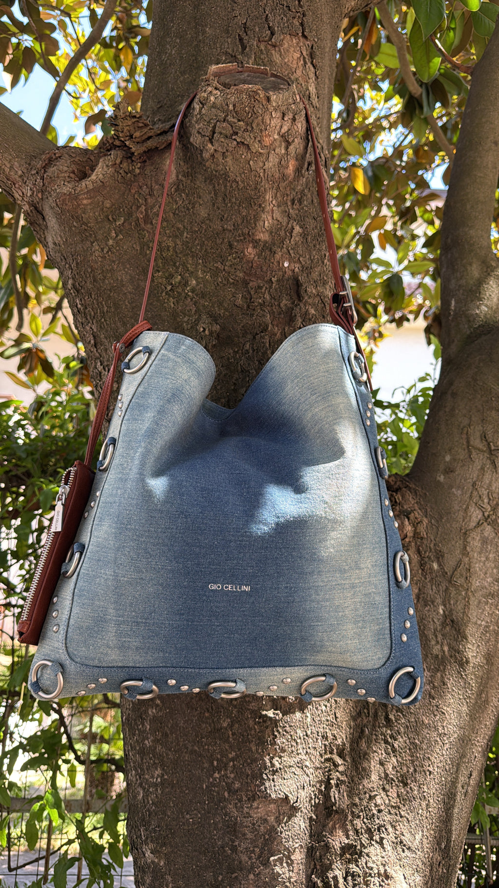 Borsa Gio Cellini Denim Shopper FF084