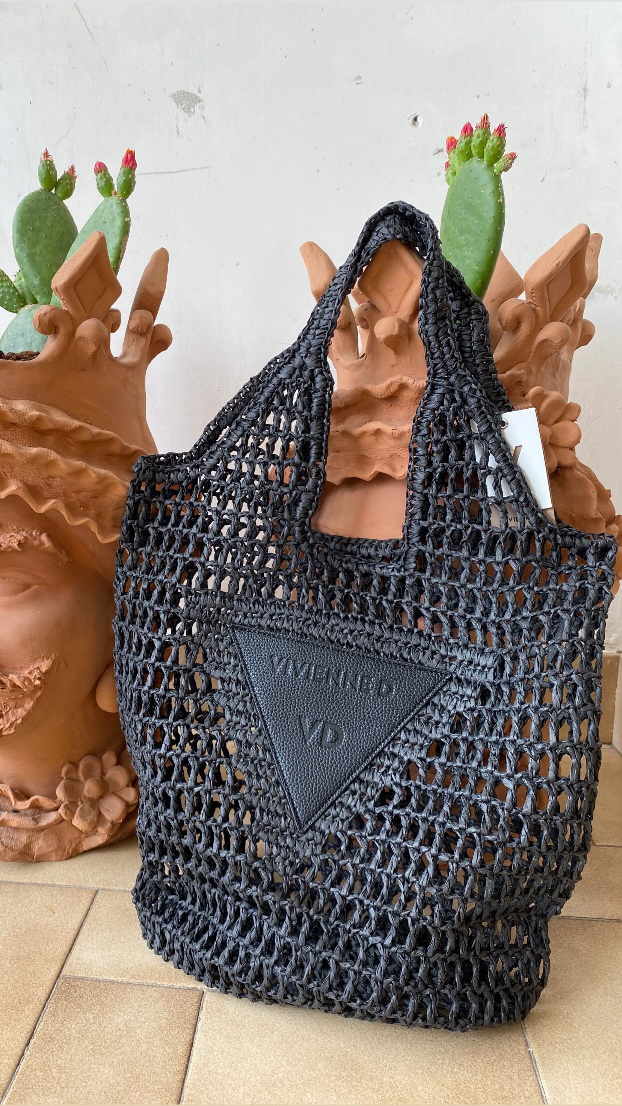 Borsa Vivienne D Summer Rafia V123