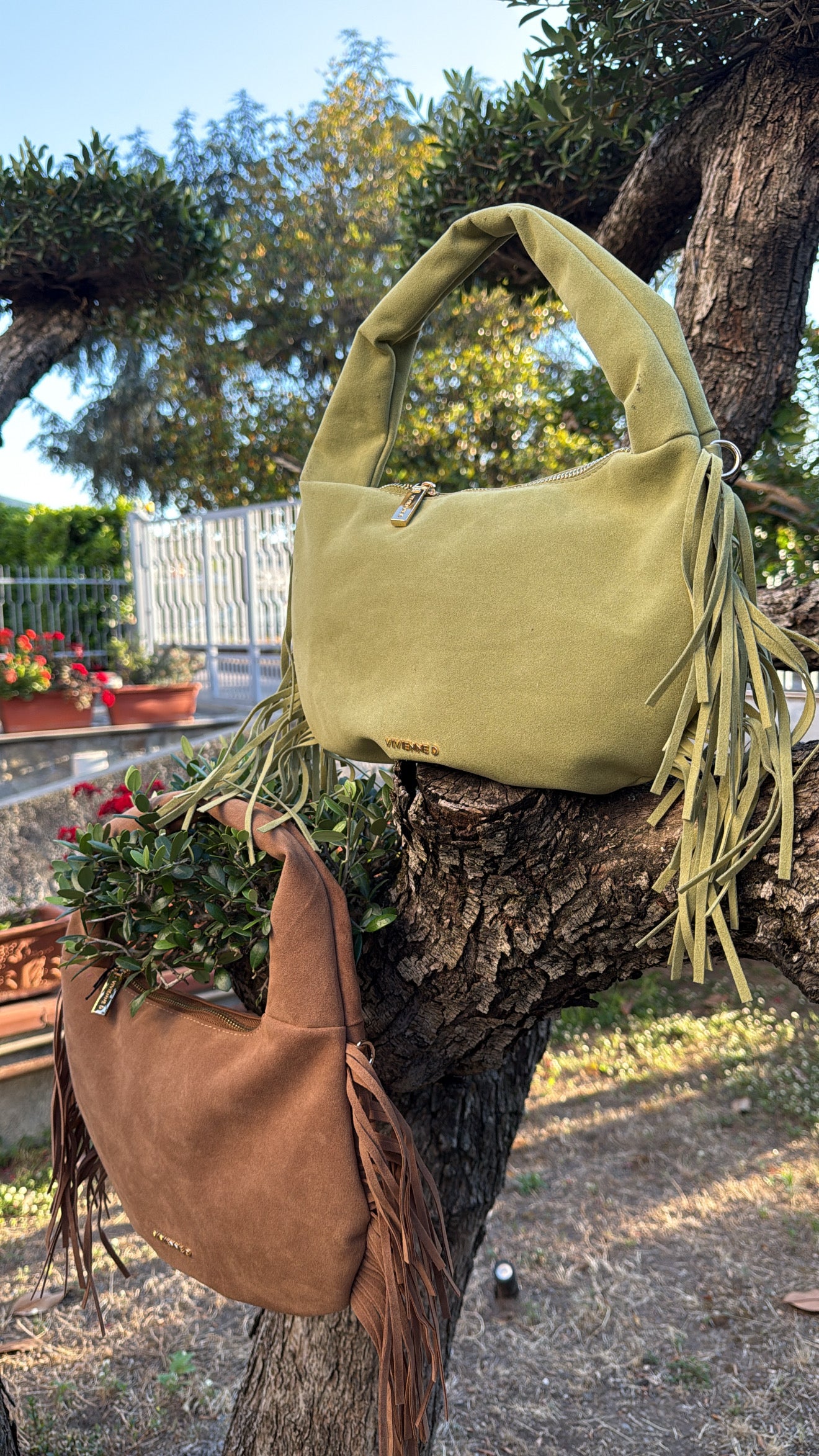 Borsa Vivienne D Frange Mini bag Boho VBO271
