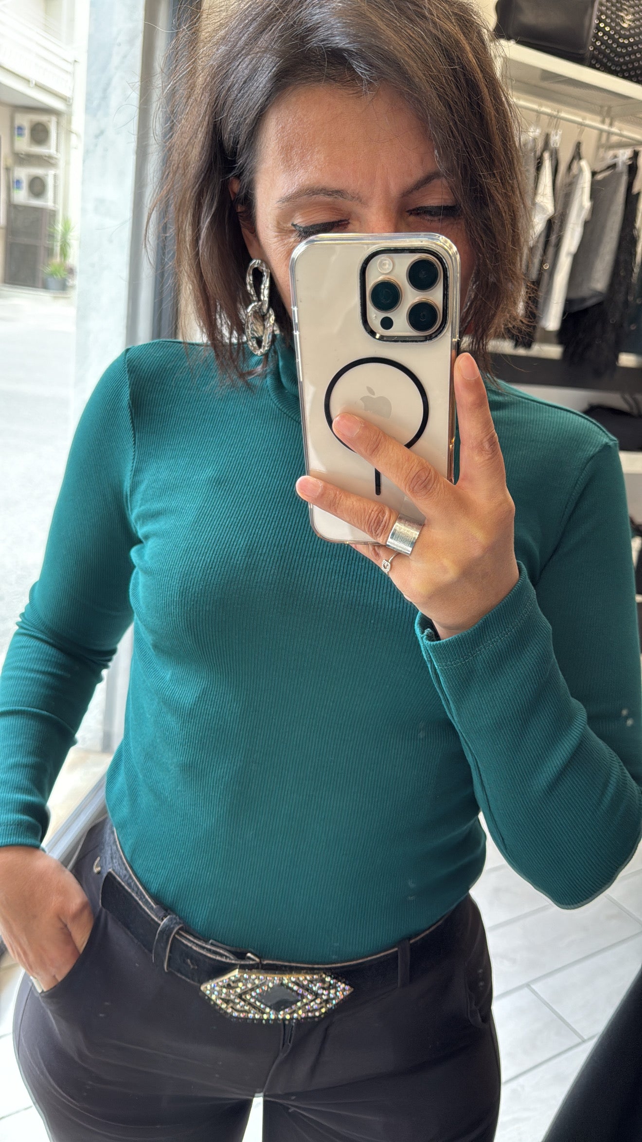 Maglia Olivia Grey