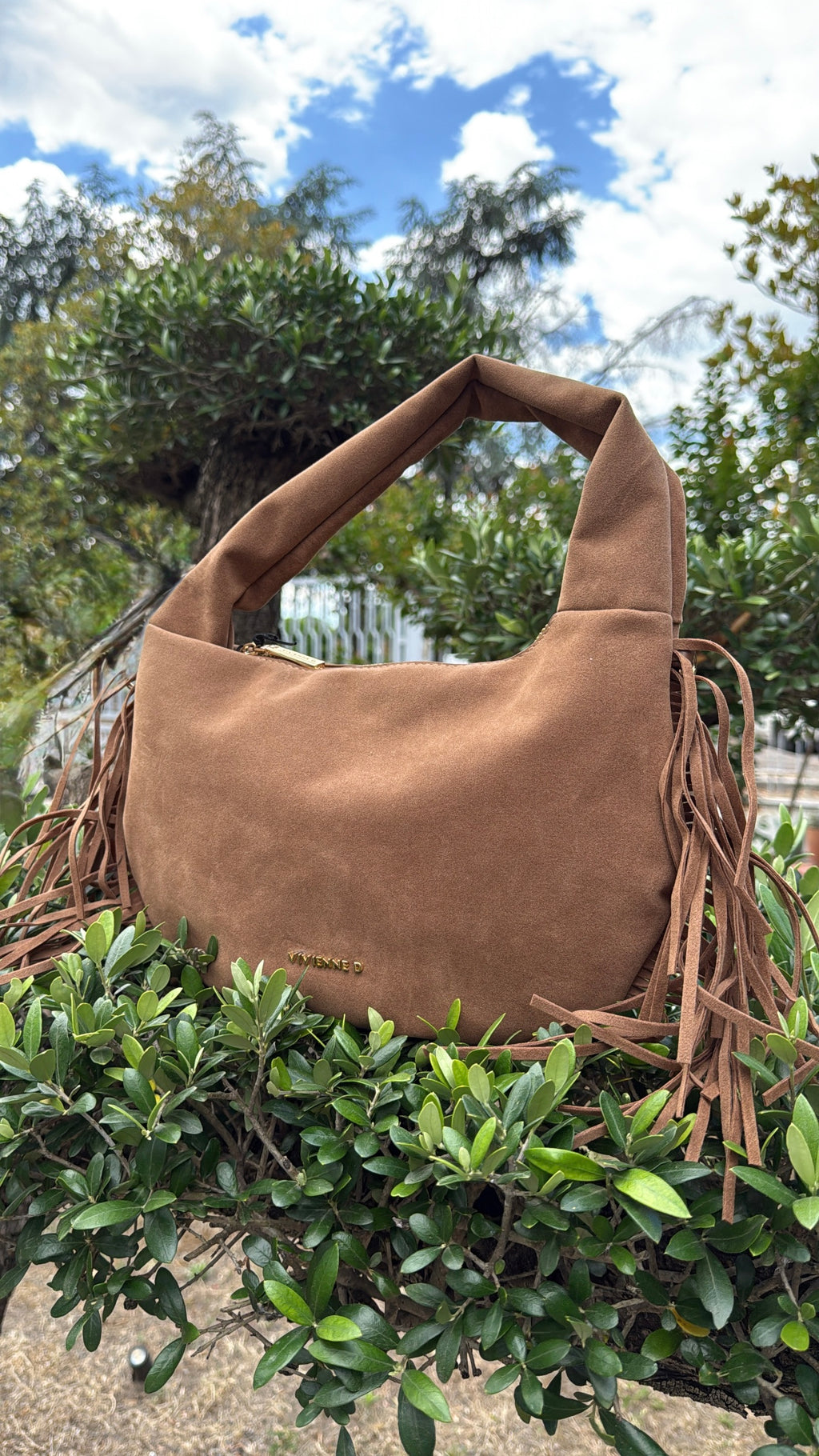 Borsa Vivienne D Frange Mini bag Boho VBO271