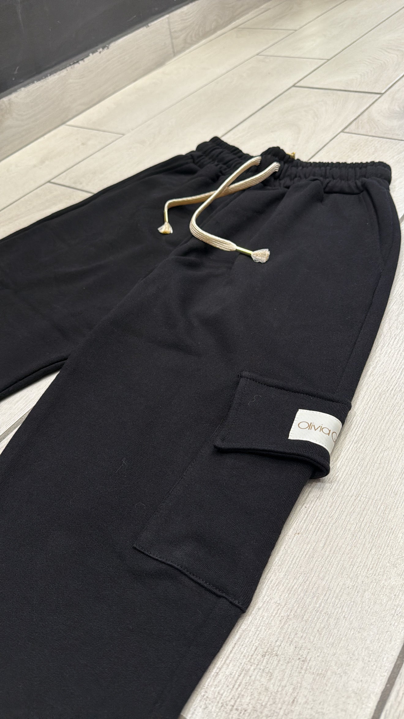 Pantalone Olivia Grey cargo
