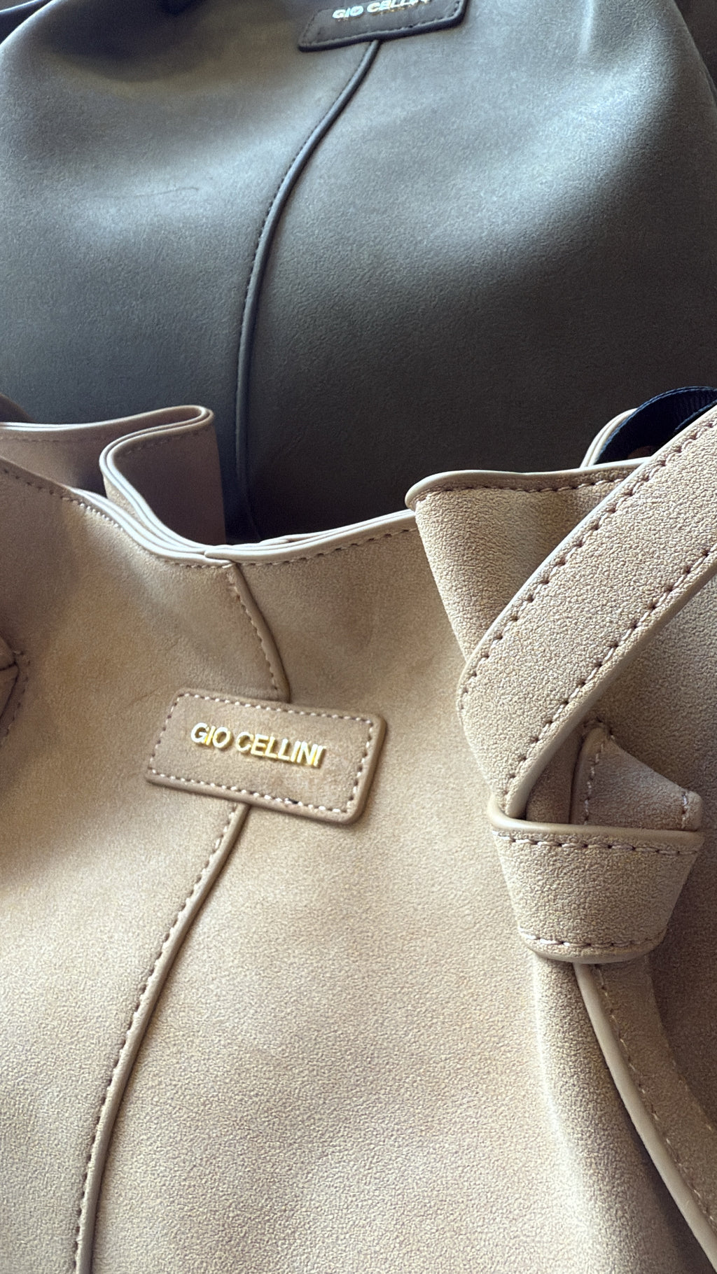 Borsa Gio Cellini Shopper Camoscio