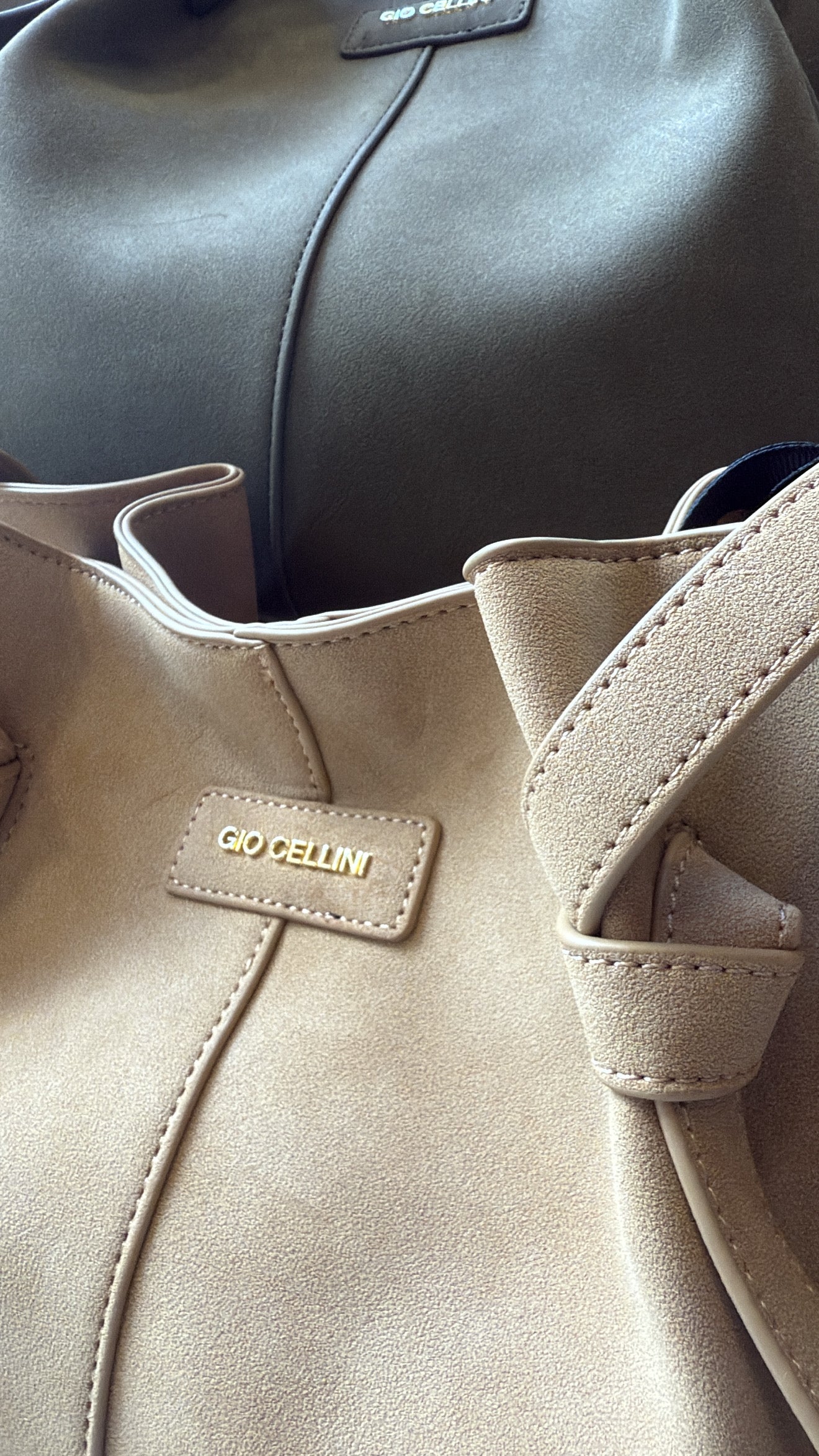 Borsa Gio Cellini Shopper Camoscio