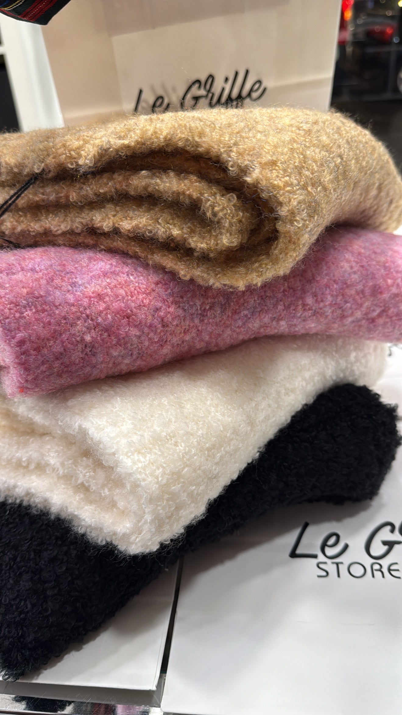 Sciarpa Vivienne D. Bouclè