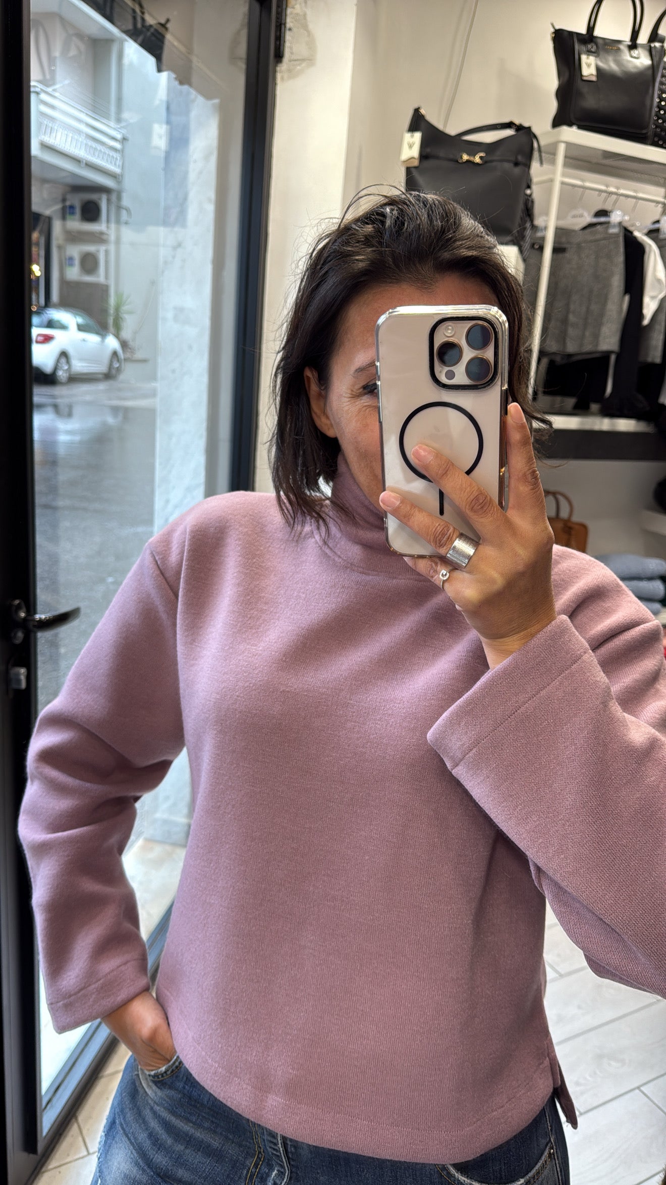 Maglia Olivia Grey
