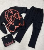 Felpa But Not logo Neon nero