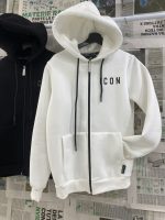 Felpa zip/ cappuccio ICON - immagine 2