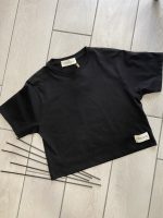 T-shirt Olivia Grey crop